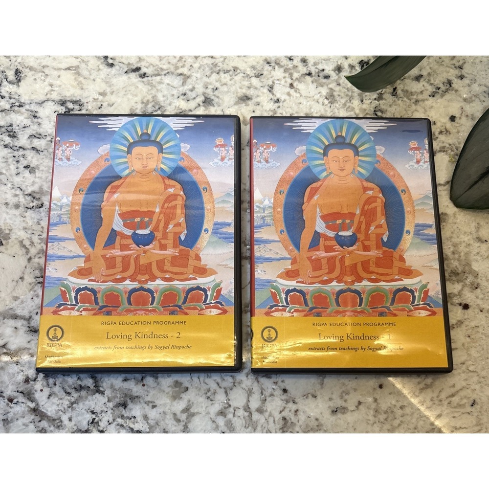 Sogyal Rinpoche DVD Loving Kindness One & Two Buddha's Teachings Rigpa buddhism